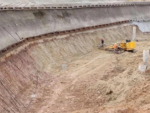 陵水基坑边坡加固
